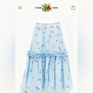 FANM MON X CLARE V SKIRT